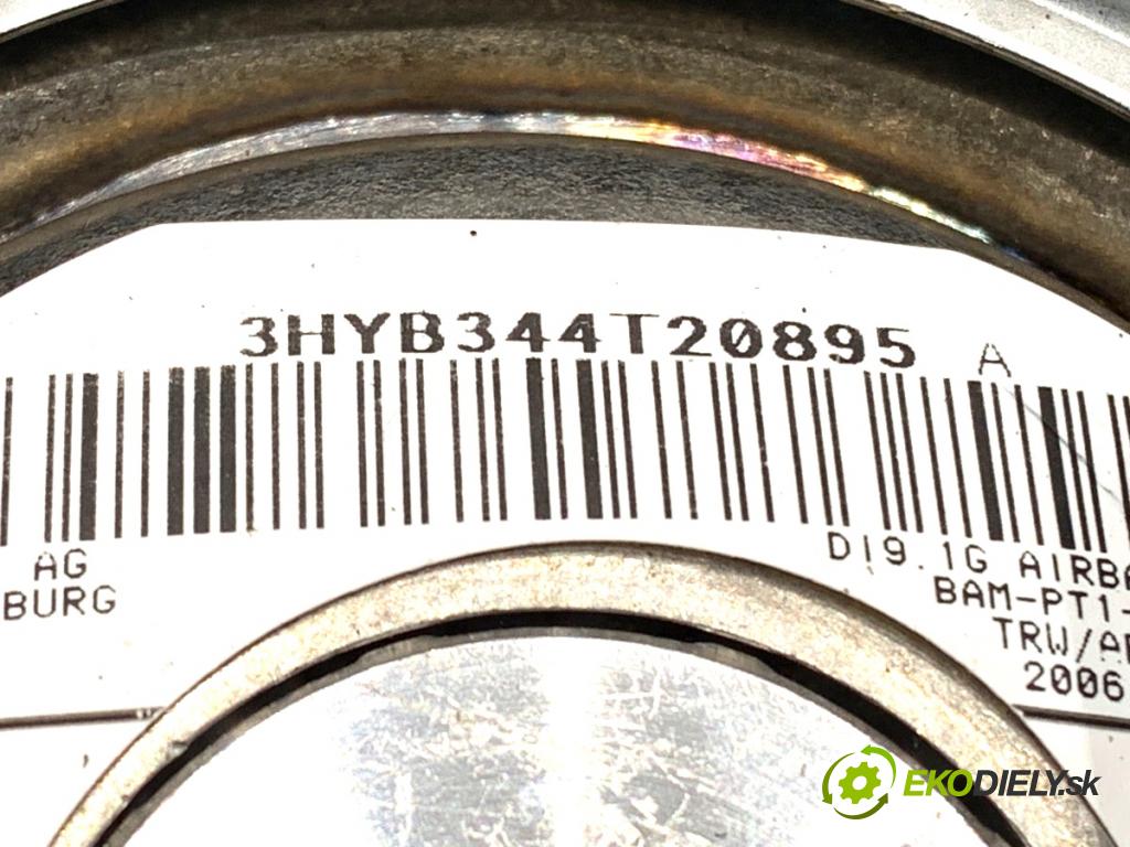 VW PASSAT B6 Variant (3C5) 2005 - 2011    1.9 TDI 77 kW [105 KM] olej napędowy 2005 - 2010  AirBag volantu 1K0880201AB (Airbag)