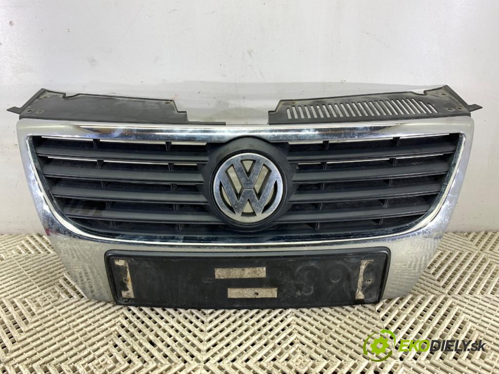 VW PASSAT B6 Variant (3C5) 2005 - 2011    1.9 TDI 77 kW [105 KM] olej napędowy 2005 - 2010  Mriežka maska 3C0853651 (Mriežka predná (maska chladiča))