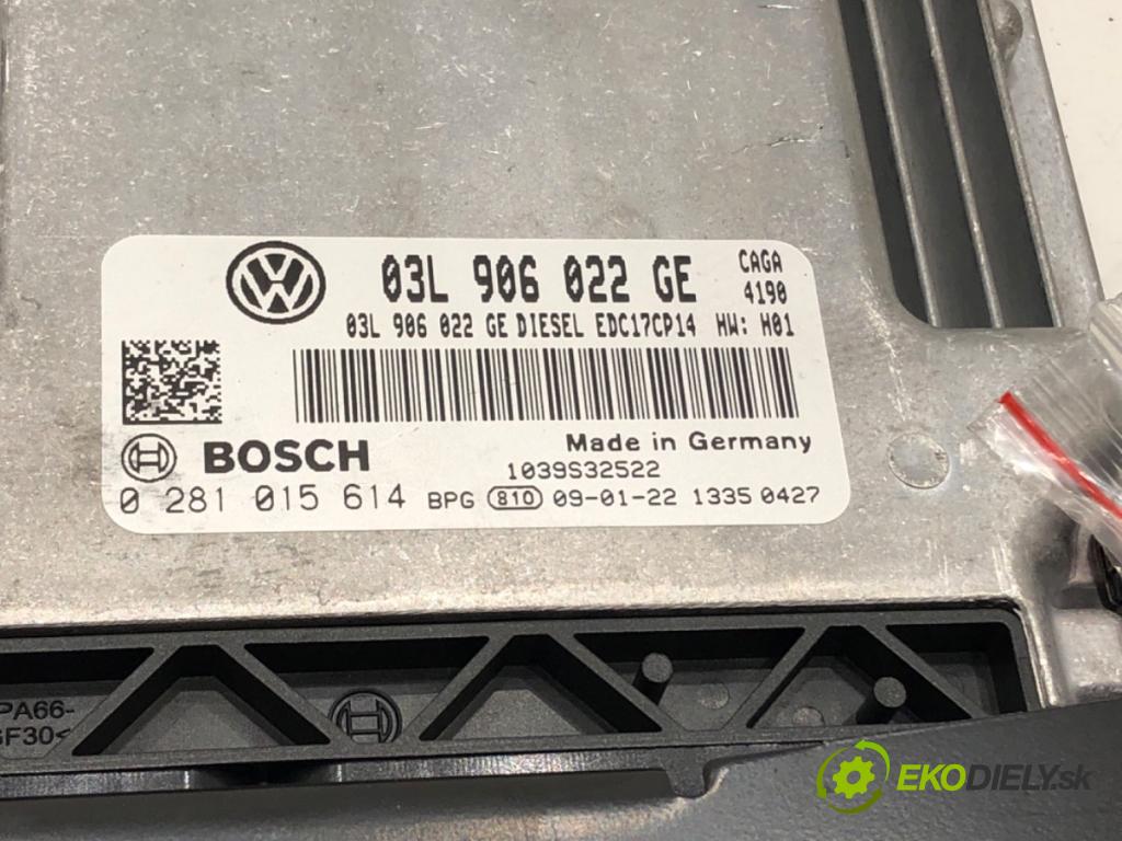 SEAT EXEO (3R2) 2008 - 2013    2.0 TDI 105 kW [143 KM] olej napędowy 2008 - 2013  riadiaca jednotka Motor 03L906022GE 0281015614 (Riadiaca jednotka)