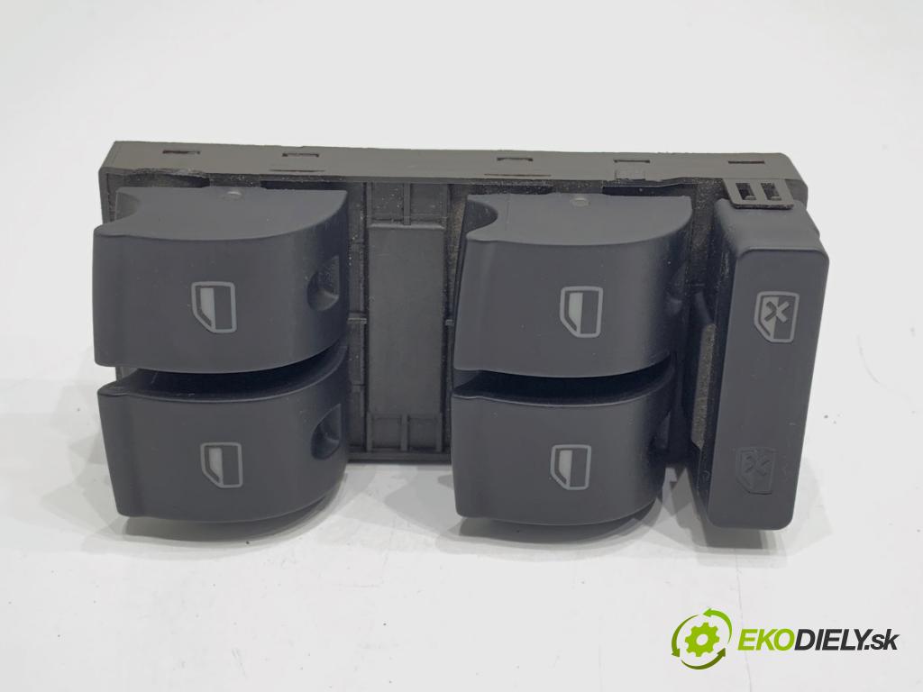 SEAT EXEO (3R2) 2008 - 2013    2.0 TDI 105 kW [143 KM] olej napędowy 2008 - 2013  Prepínač okien 8E0959851D (Prepínacie páčky pod volantom)