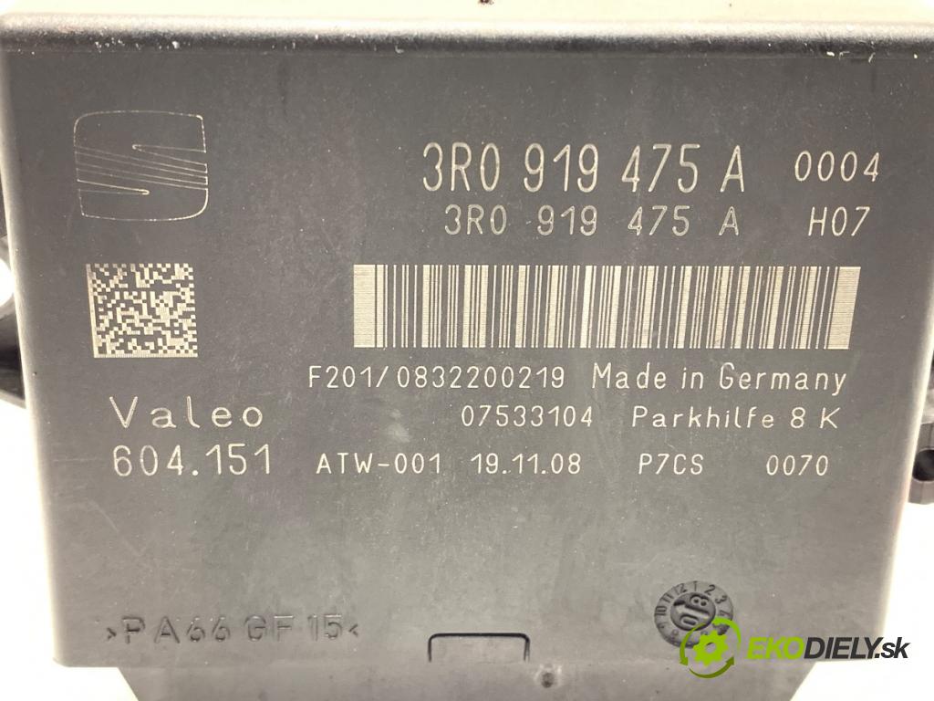 SEAT EXEO (3R2) 2008 - 2013    2.0 TDI 105 kW [143 KM] olej napędowy 2008 - 2013  Modul PDC 3R0919475A (Riadiaca jednotka ostatné)