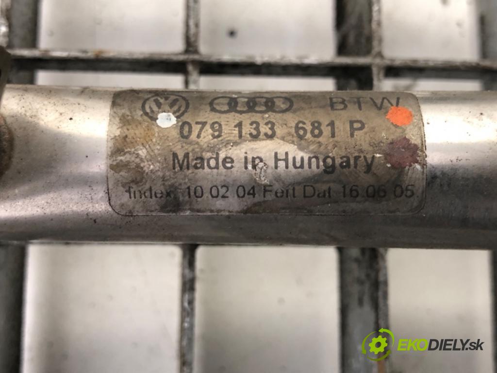 AUDI A6 C6 (4F2) 2004 - 2011    4.2 quattro 246 kW [335 KM] benzyna 2004 - 2006  Lišta vstrekovacia 079133681P (Vstrekovacia lišta)