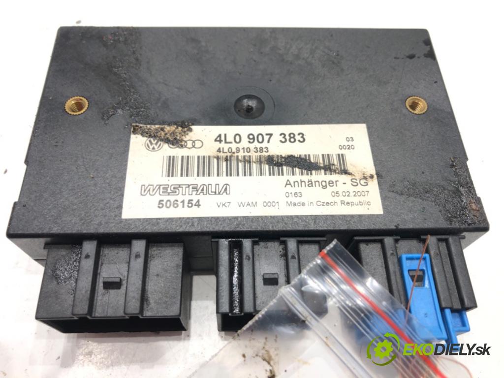 AUDI Q7 (4LB) 2006 - 2016    4.2 TDI quattro 240 kW [326 KM] olej napędowy 2007 - 2009  Modul ťažného oka 4L0907383 (Riadiaca jednotka ostatné)