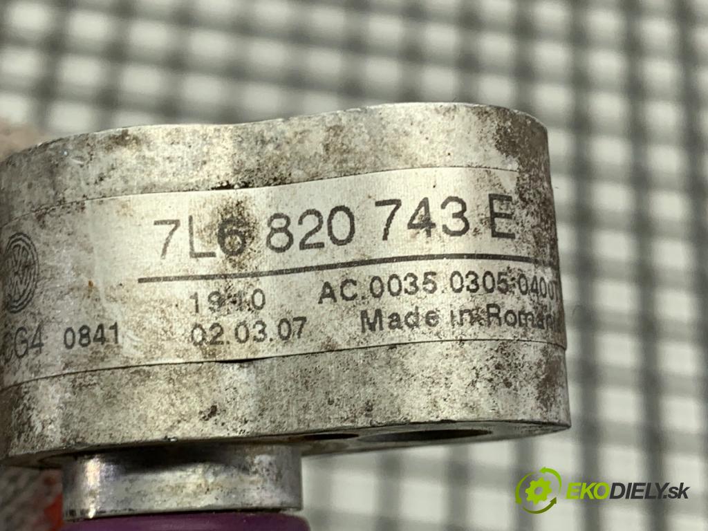 AUDI Q7 (4LB) 2006 - 2016    4.2 TDI quattro 240 kW [326 KM] olej napędowy 2007 - 2009  rúrka klimatizácie 7L6820743E (Rúrka klimatizácie)