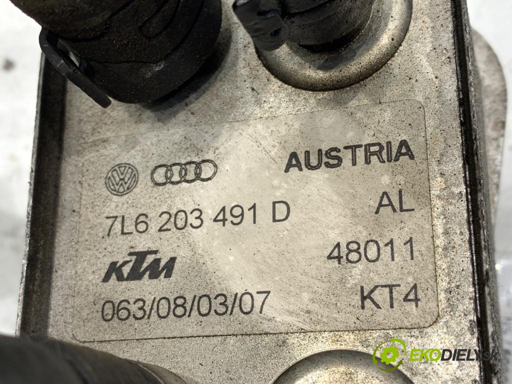 AUDI Q7 (4LB) 2006 - 2016    4.2 TDI quattro 240 kW [326 KM] olej napędowy 2007 - 2009  Obal filtra paliva 7L6127401F (Obal filtra paliva)