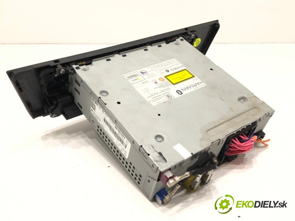 AUDI A6 C7 (4G2, 4GC) 2010 - 2018    3.0 TDI quattro 180 kW [245 KM] olej napędowy 2011 - 2018  RADIO 4G0035670E (Audio zariadenie)