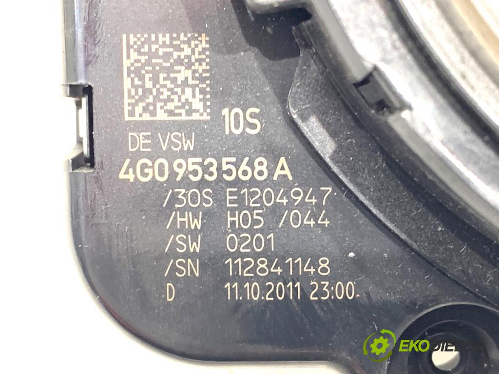 AUDI A6 C7 (4G2, 4GC) 2010 - 2018    3.0 TDI quattro 180 kW [245 KM] olej napędowy 2011 - 2018  Krúžok, slimák airbag 4G0953568A (Airbag)