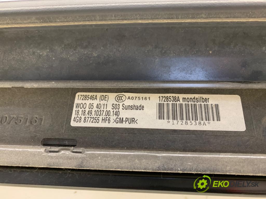 AUDI A6 C7 (4G2, 4GC) 2010 - 2018    3.0 TDI quattro 180 kW [245 KM] olej napędowy 2011 - 2018  strešné okno 4G8877255 (Sklo karosérie)