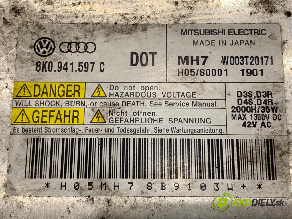 AUDI A6 C7 sedan 2011 180 kW 3.0 TDI quattro 2967 Menič XENON 8K0941597C (Riadiaca jednotka xenónu)