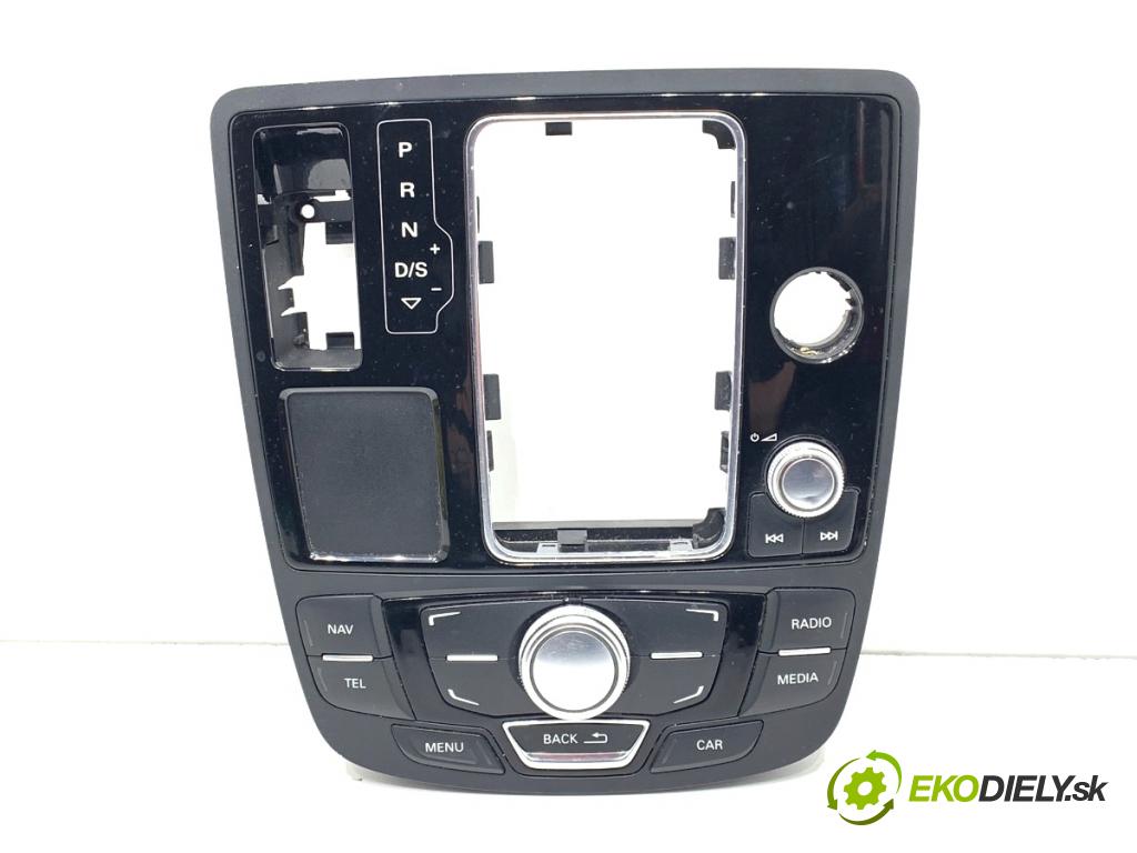AUDI A6 C7 (4G2, 4GC) 2010 - 2018    3.0 TDI quattro 180 kW [245 KM] olej napędowy 2011 - 2018  Panel ovládania radia 4G1919610A (Prepínacie páčky pod volantom)