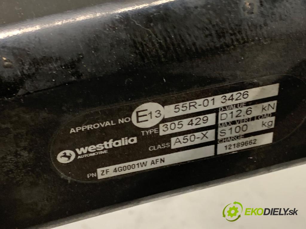 AUDI A6 C7 sedan 2011 180 kW 3.0 TDI quattro 2967 Hák ťažné zariadenie 305429 (Ťažné zariadenie)