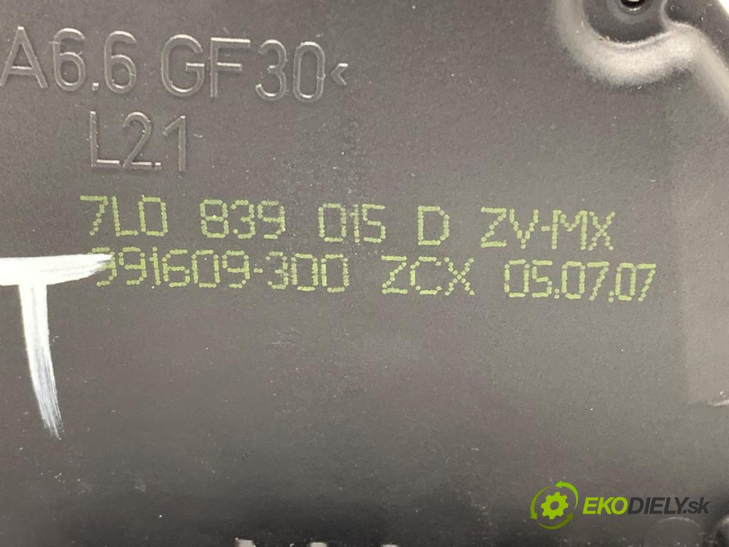 VW GOLF V (1K1) 2003 - 2010    2.0 TDI 103 kW [140 KM] olej napędowy 2004 - 2008  zámok dveře levý zadní část 7L0839015D
