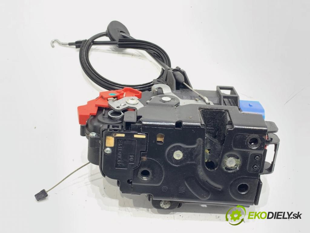 VW GOLF V (1K1) 2003 - 2010    2.0 TDI 103 kW [140 KM] olej napędowy 2004 - 2008  zámok dveře levý přední část 3D1837015AB