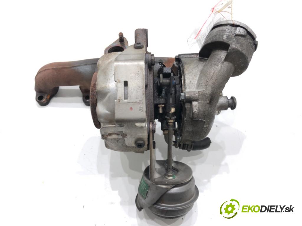 VW GOLF V (1K1) 2003 - 2010    2.0 TDI 103 kW [140 KM] olej napędowy 2004 - 2008  turbo 03G253014N (Turbodúchadla (kompletní))