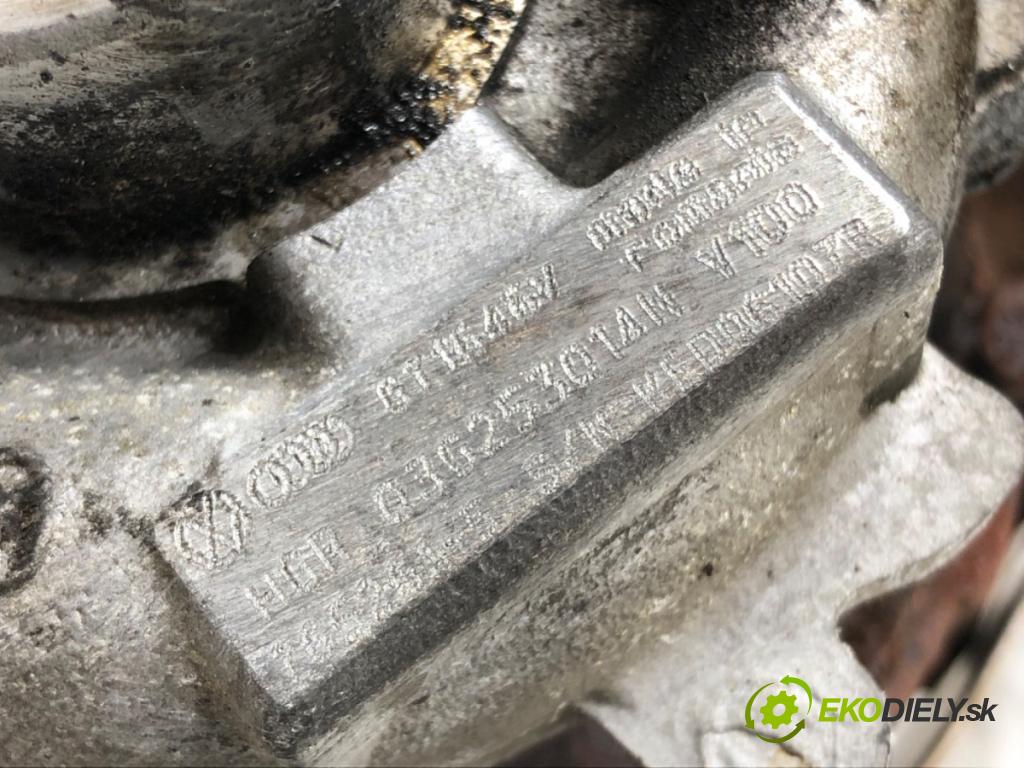 VW GOLF V (1K1) 2003 - 2010    2.0 TDI 103 kW [140 KM] olej napędowy 2004 - 2008  turbo 03G253014N (Turbodúchadla (kompletní))