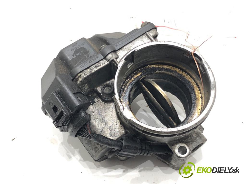 VW GOLF V (1K1) 2003 - 2010    2.0 TDI 103 kW [140 KM] olej napędowy 2004 - 2008  Škrtiaca klapka 03G128063A (Škrtiaca klapka)