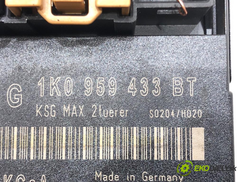 VW GOLF V (1K1) 2003 - 2010    2.0 TDI 103 kW [140 KM] olej napędowy 2004 - 2008  Modul komfortu 1K0959433B (Modul komfortu)