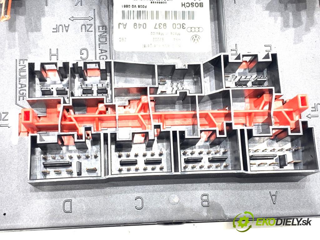 VW GOLF V (1K1) 2003 - 2010    2.0 TDI 103 kW [140 KM] olej napędowy 2004 - 2008  Modul BORDNETZ 3C0937049AJ (Riadiaca jednotka ostatné)