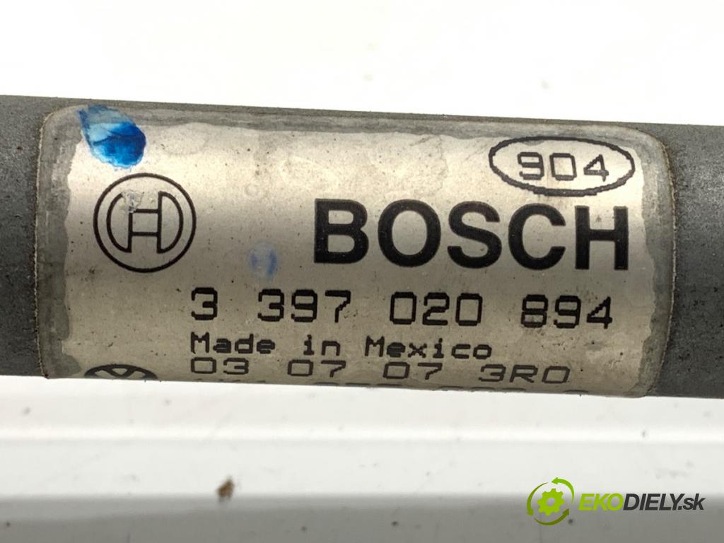 VW GOLF V (1K1) 2003 - 2010    2.0 TDI 103 kW [140 KM] olej napędowy 2004 - 2008  Mechanizmus stieračov predný 3397020894 (Motorček stieračov predný)