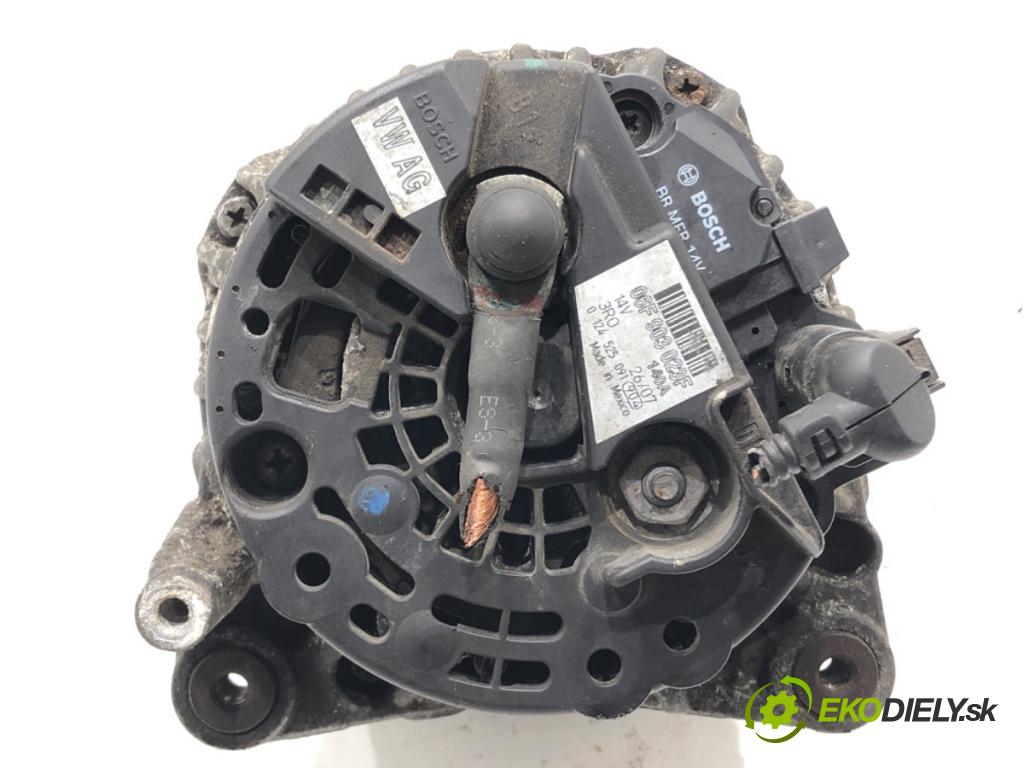 VW GOLF V (1K1) 2003 - 2010    2.0 TDI 103 kW [140 KM] olej napędowy 2004 - 2008  Alternátor 06F903023F (Alternátor)