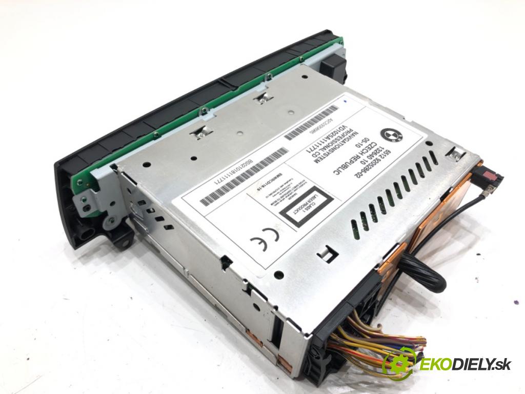 BMW X3 (E83) 2003 - 2011    xDrive 18 d 100 kW [136 KM] olej napędowy 2009 - 2011  RADIO 9205286 (Audio zariadenie)