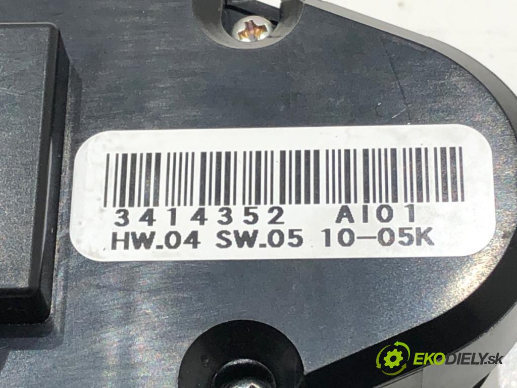 BMW X3 (E83) 2003 - 2011    xDrive 18 d 100 kW [136 KM] olej napędowy 2009 - 2011  Prepínač okien 3414352 (Prepínacie páčky pod volantom)