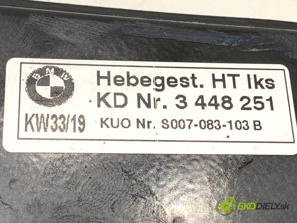 BMW X3 (E83) 2003 - 2011    xDrive 18 d 100 kW [136 KM] olej napędowy 2009 - 2011  mechanismus okna levý zadní část 3448251