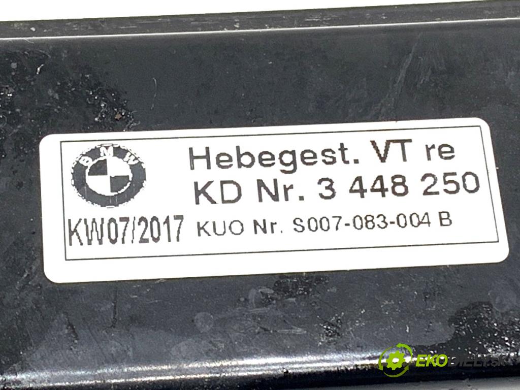 BMW X3 (E83) 2003 - 2011    xDrive 18 d 100 kW [136 KM] olej napędowy 2009 - 2011  mechanismus okna pravý přední část 3448250