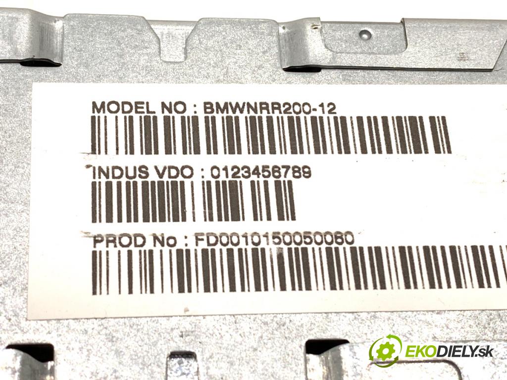 BMW X3 (E83) 2003 - 2011    xDrive 18 d 100 kW [136 KM] olej napędowy 2009 - 2011  čítač navigácie 9176685 (Elektrosúčasti ostatné)