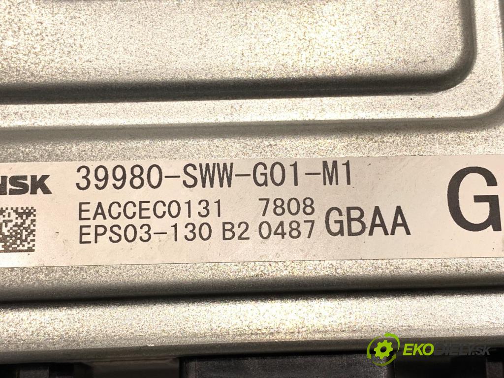 HONDA CR-V III (RE_) 2006 - 2022    2.0 i-VTEC (RE5, RE1) 110 kW [150 KM] benzyna 2007 - 2012  Modul servočerpadlo 39980-SWW-G01-M1 (Riadiaca jednotka ostatné)