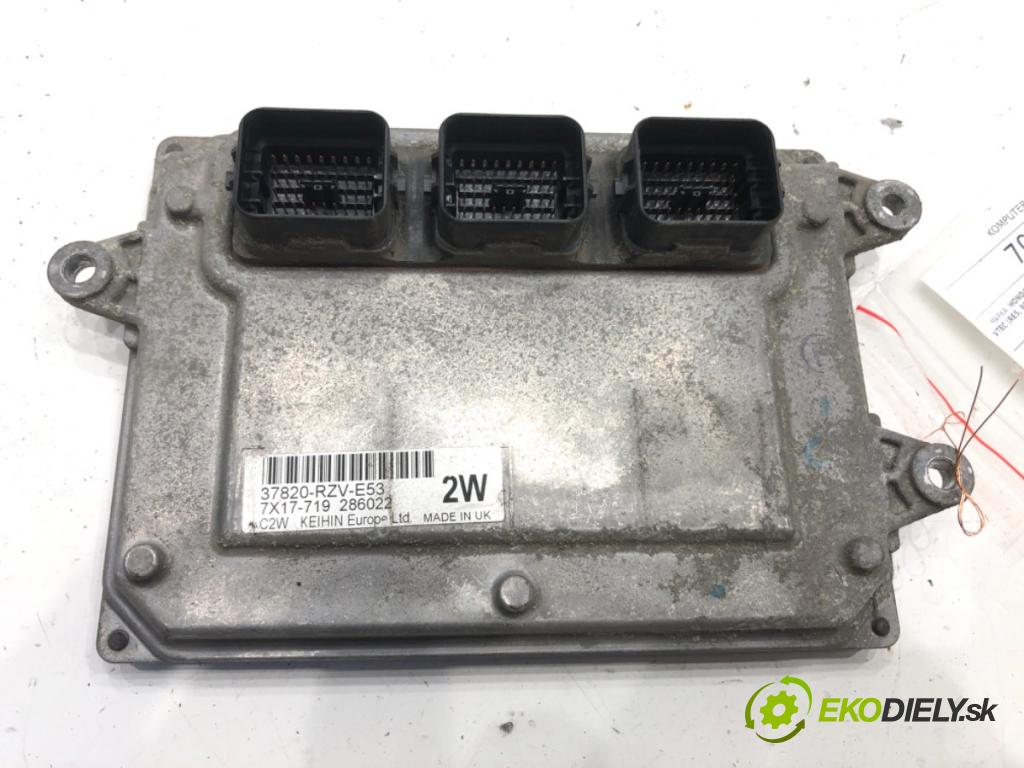 HONDA CR-V III (RE_) 2006 - 2022    2.0 i-VTEC (RE5, RE1) 110 kW [150 KM] benzyna 2007 - 2012  riadiaca jednotka Motor 37820-RZV-E53 (Riadiaca jednotka)