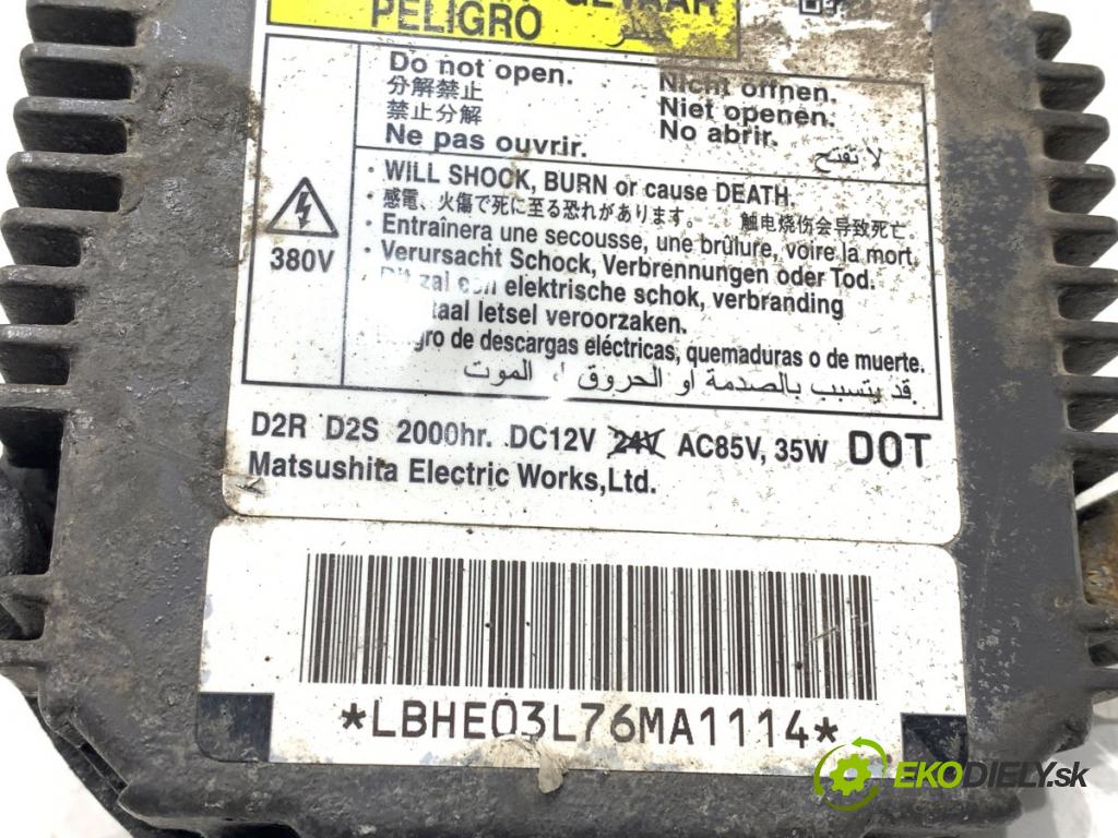 HONDA CR-V III (RE_) 2006 - 2022    2.0 i-VTEC (RE5, RE1) 110 kW [150 KM] benzyna 2007 - 2012  Menič XENON  (Riadiaca jednotka xenónu)