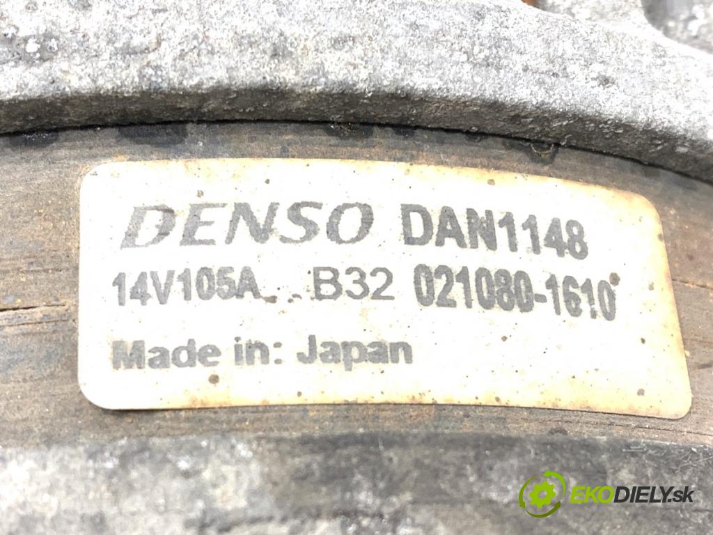 HONDA CR-V III (RE_) 2006 - 2022    2.0 i-VTEC (RE5, RE1) 110 kW [150 KM] benzyna 2007 - 2012  Alternátor 021080-1610 (Alternátor)