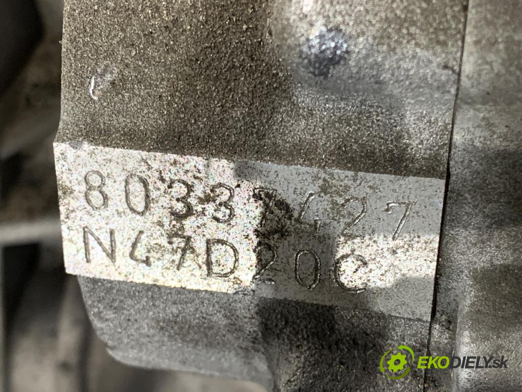 BMW X3 (E83) 2003 - 2011    xDrive 18 d 100 kW [136 KM] olej napędowy 2009 - 2011  motor N47D20C (Motor)