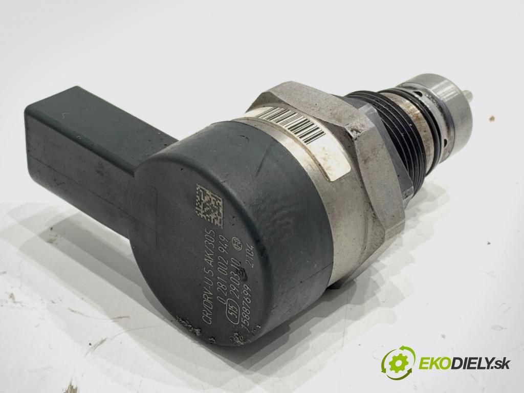 BMW X3 (E83) 2003 - 2011    xDrive 18 d 100 kW [136 KM] olej napędowy 2009 - 2011  Regulátor tlaku paliva 0281002949 (Ostatné)