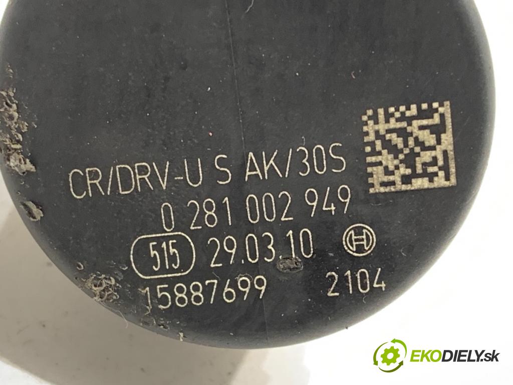 BMW X3 (E83) 2003 - 2011    xDrive 18 d 100 kW [136 KM] olej napędowy 2009 - 2011  Regulátor tlaku paliva 0281002949 (Ostatné)