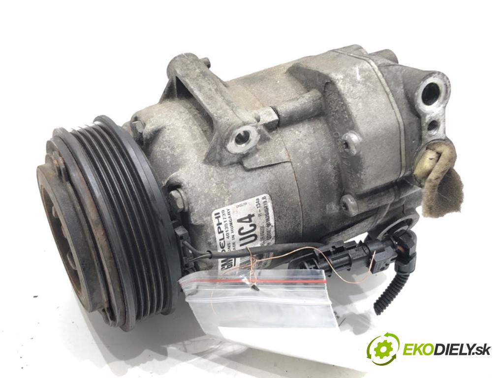 OPEL ASTRA J (P10) 2009 - 2015    1.4 Turbo (68) 103 kW [140 KM] benzyna 2009 - 2015  Kompresor klimatizácie 13335253 (Kompresor klimatizácie)