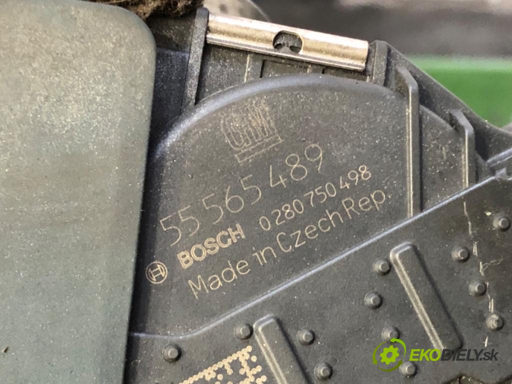 OPEL ASTRA J (P10) 2009 - 2015    1.4 Turbo (68) 103 kW [140 KM] benzyna 2009 - 2015  Škrtiaca klapka 55565489 (Škrtiaca klapka)