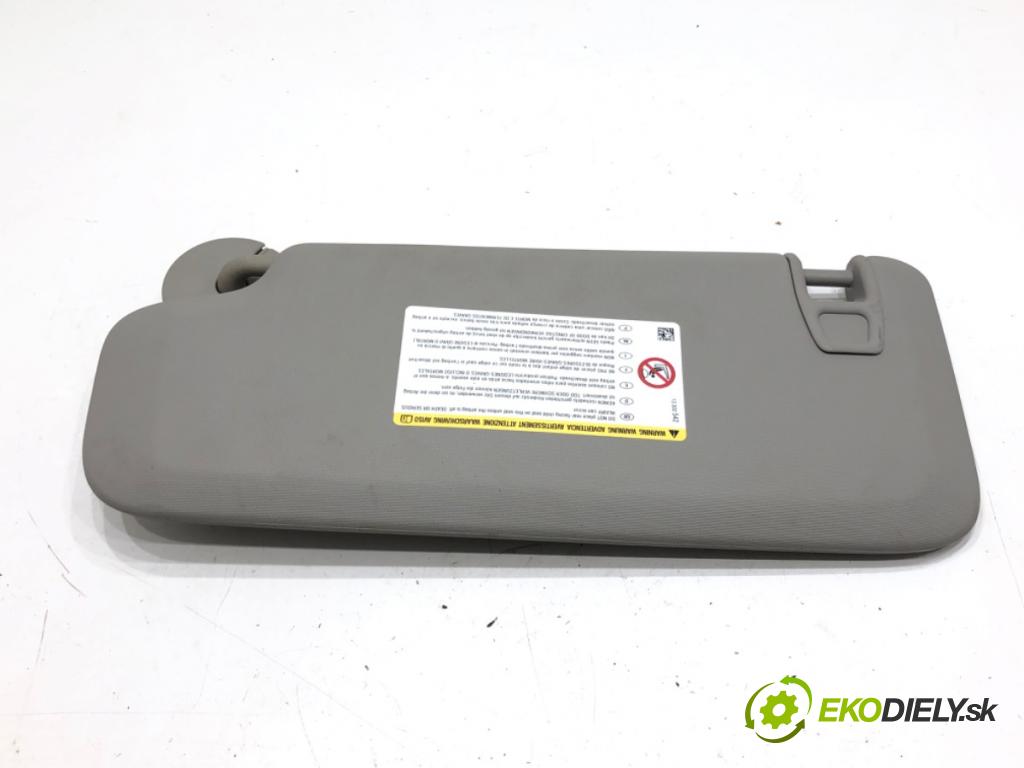 OPEL ASTRA J (P10) 2009 - 2015    1.4 Turbo (68) 103 kW [140 KM] benzyna 2009 - 2015  Clona slnečná pravy 