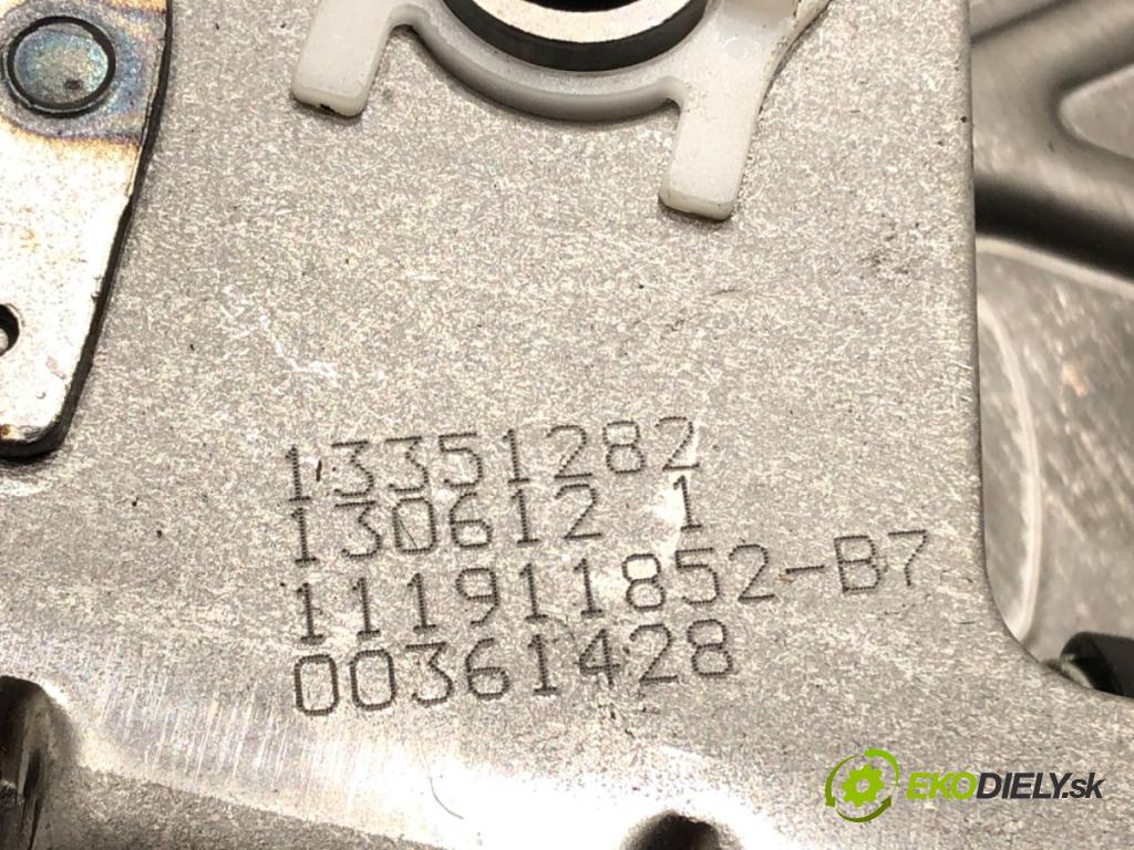 OPEL ASTRA J (P10) 2009 - 2015    1.4 Turbo (68) 103 kW [140 KM] benzyna 2009 - 2015  Mechanizmus brzdy ručnej brzdy 13351282 (Ručná brzda)