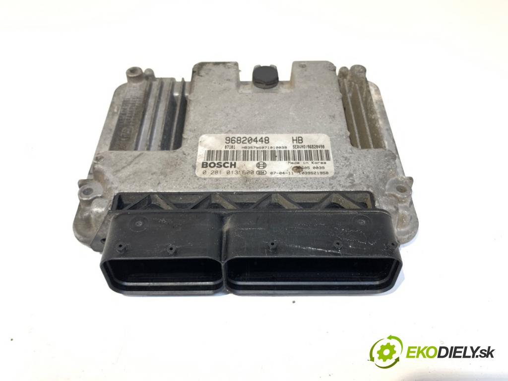 CHEVROLET LACETTI (J200) 2003 - 2022    2.0 D 89 kW [121 KM] olej napędowy 2007 - 2022  riadiaca jednotka Motor 96820448 (Riadiaca jednotka)