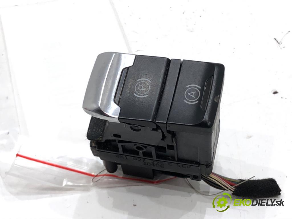 AUDI A4 B8 Avant (8K5) 2007 - 2015    1.8 TFSI 88 kW [120 KM] benzyna 2008 - 2015  Spínač brzdy ručnej brzdy 8K1927225C (Prepínacie páčky pod volantom)
