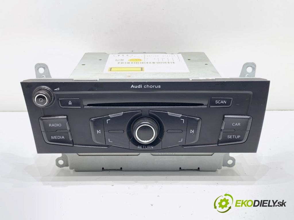 AUDI A4 B8 Avant (8K5) 2007 - 2015    1.8 TFSI 88 kW [120 KM] benzyna 2008 - 2015  RADIO 8T1035152A (Audio zariadenie)