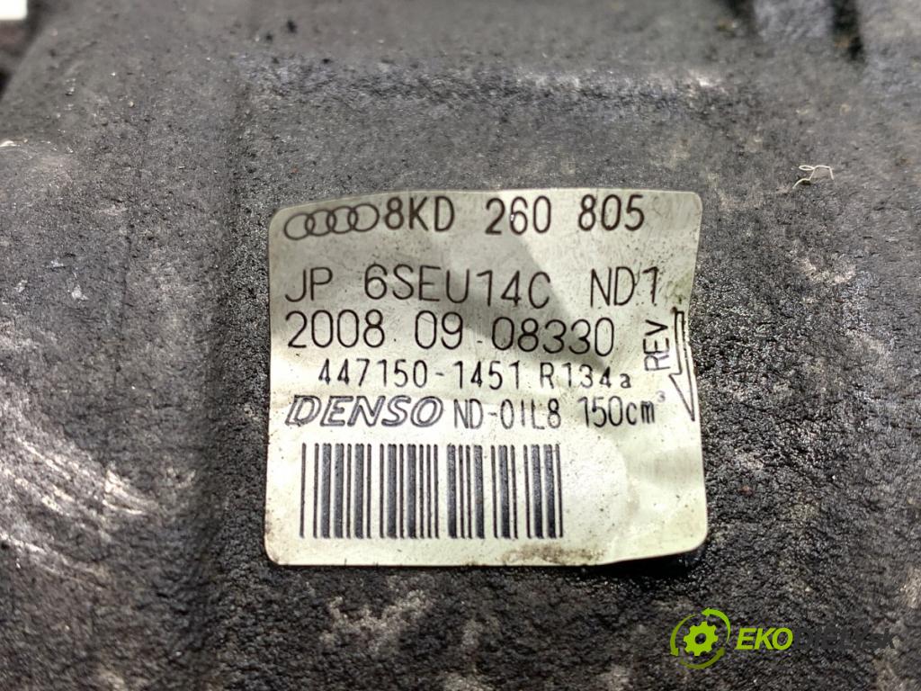 AUDI A4 B8 Avant (8K5) 2007 - 2015    1.8 TFSI 88 kW [120 KM] benzyna 2008 - 2015  Kompresor klimatizácie 8KD260805 (Kompresor klimatizácie)