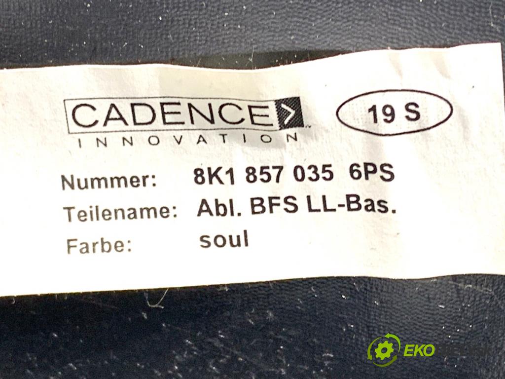 AUDI A4 B8 Avant (8K5) 2007 - 2015    1.8 TFSI 88 kW [120 KM] benzyna 2008 - 2015  Priehradka, kastlík spolujazdca  (Priehradka, kastlík)