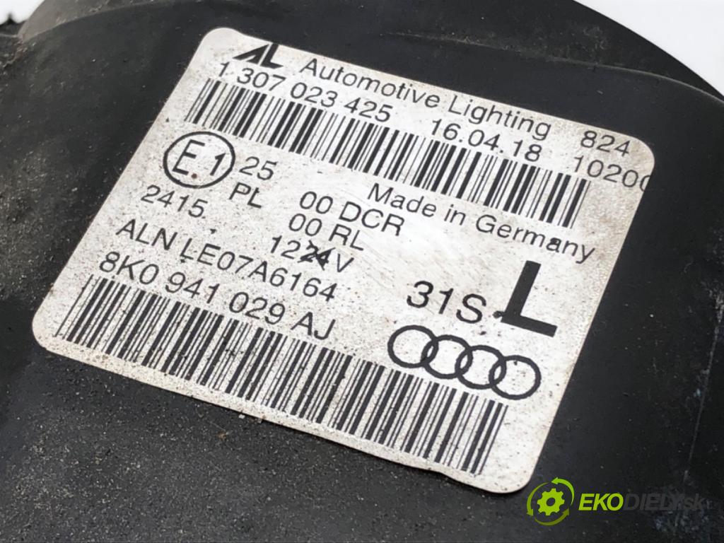 AUDI A4 B8 Avant (8K5) 2007 - 2015    1.8 TFSI 88 kW [120 KM] benzyna 2008 - 2015  světlomet levý přední část XENON 8K0941029AJ