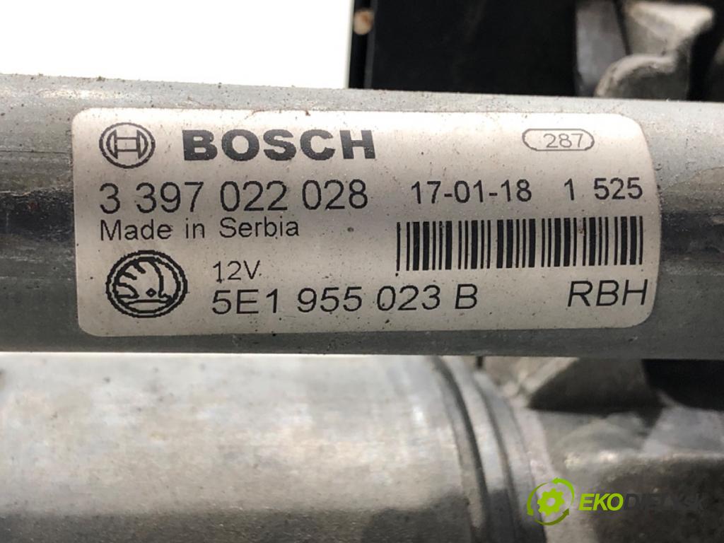 SKODA OCTAVIA III Combi (5E5, 5E6) 2012 - 2022    1.4 TSI 110 kW [150 KM] benzyna 2014 - 2020  Mechanizmus stieračov predný 5E1955023B 3397022028 (Motorček stieračov predný)