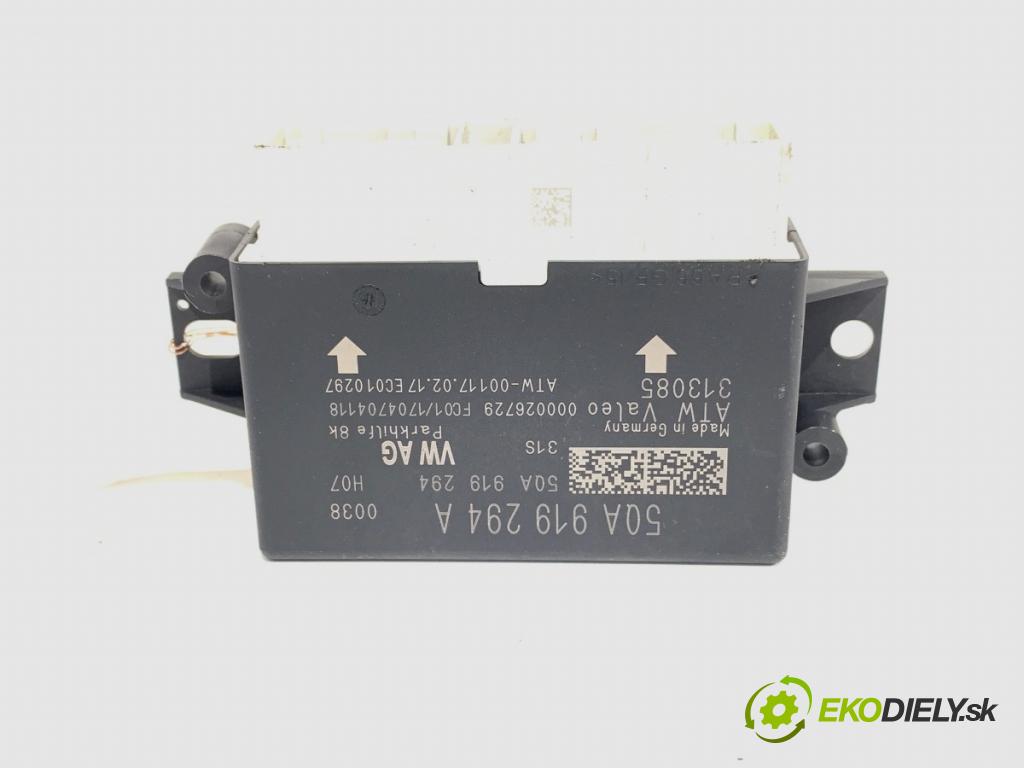 SKODA OCTAVIA III Kombi 2017 110 kW 1.4 TSI 1395 Modul PDC 5QA919294A (Riadiaca jednotka ostatné)