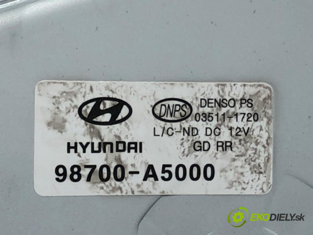 HYUNDAI i30 (GD) 2011 - 2022    1.6 88 kW [120 KM] benzyna 2012 - 2016  motor stěračů zadní část 98700-A5000