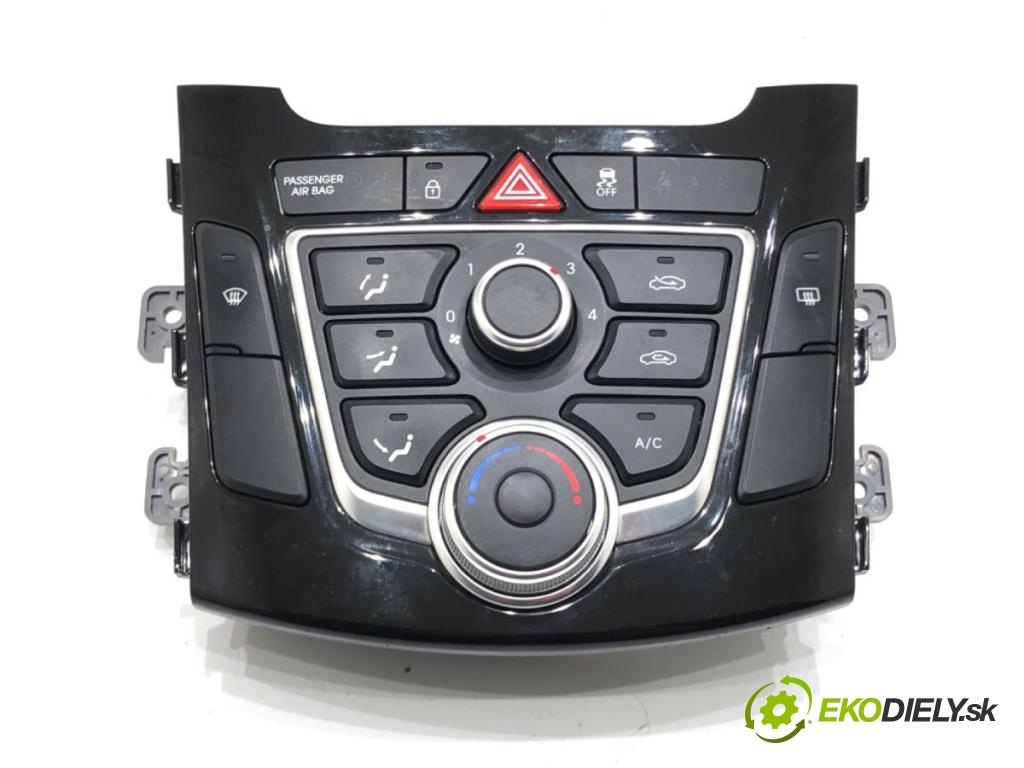 HYUNDAI i30 (GD) 2011 - 2022    1.6 88 kW [120 KM] benzyna 2012 - 2016  Panel ovládania kúrenia 97250-A6040GU (Prepínacie páčky pod volantom)
